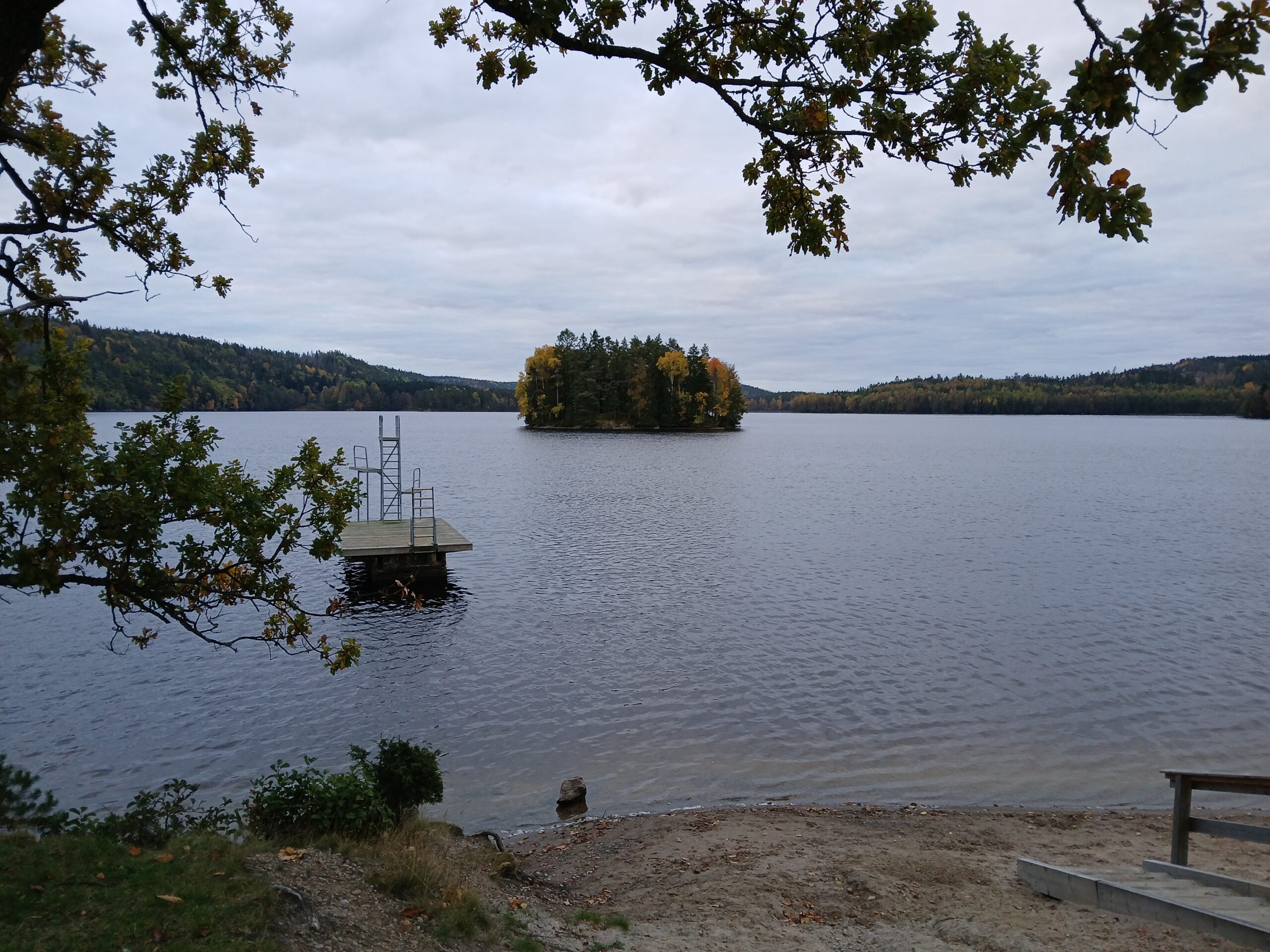 Ett morgonbad och levande ljus här