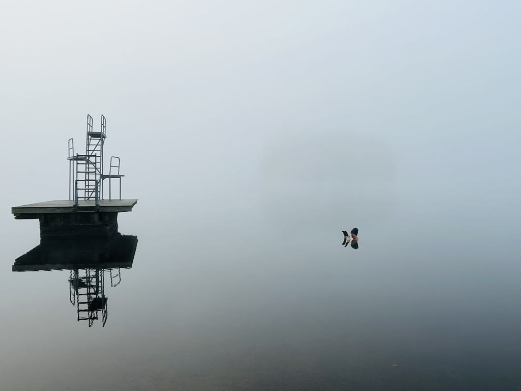 En stilla morgon en bra start