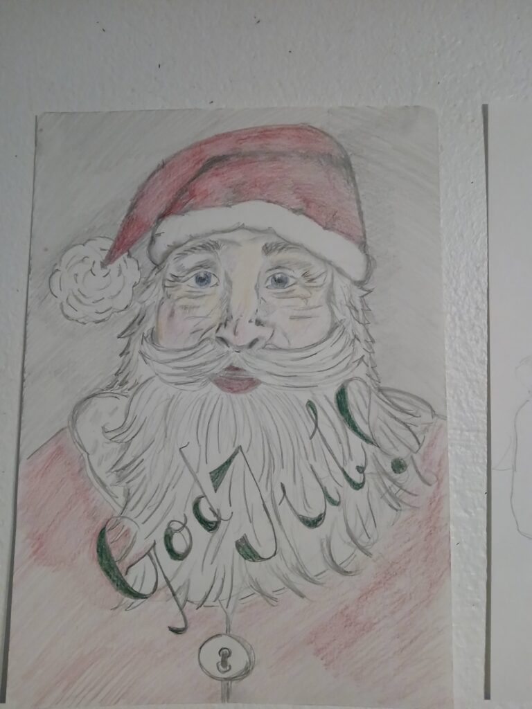 julstämning kreativa stunder