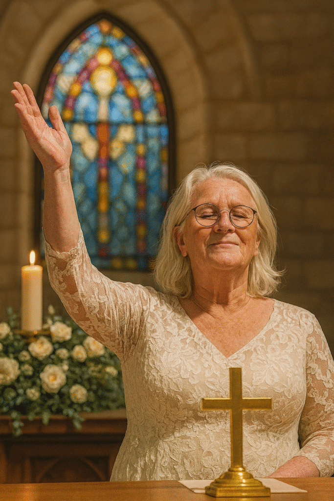 Smiling woman in a car, symbolizing marrying life and saying yes to yourself.
