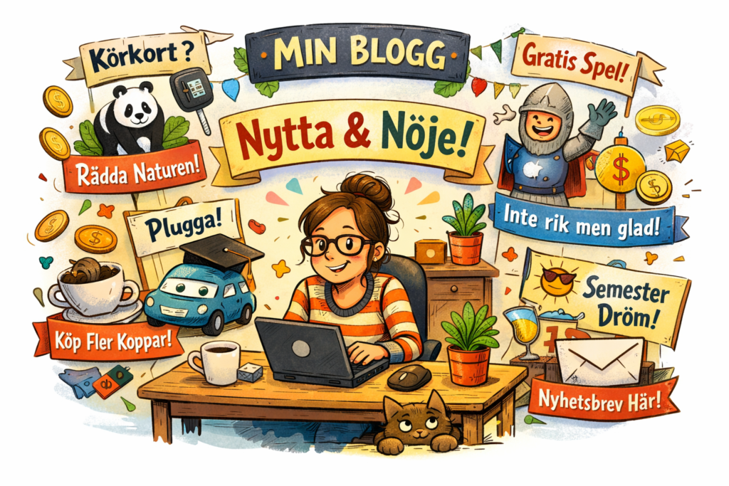 Microblogg inget för mig – laptop som symbol för skrivande, nytta och nöje i bloggen