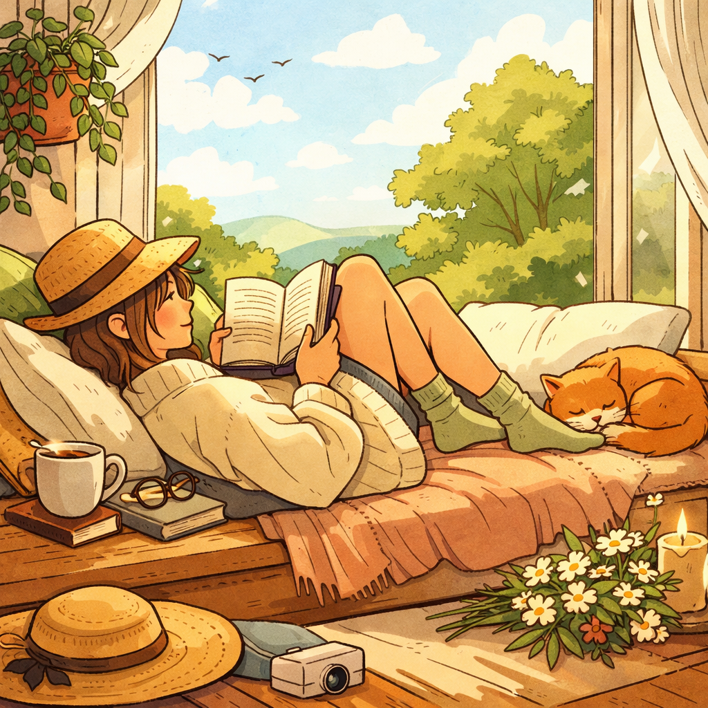 helg på Malix – kaffe och vila en lördagsmorgon