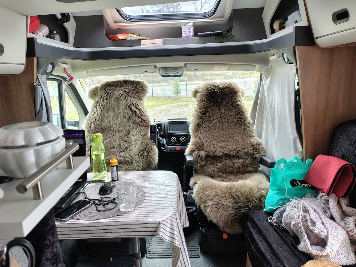 Low energy and recovery during a peaceful motorhome weekend